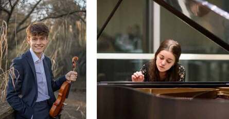 Harry Kneeshaw Violin Chloe Dumoulin Piano 